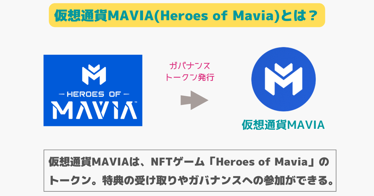 仮想通貨MAVIA(Heroes of Mavia)とは