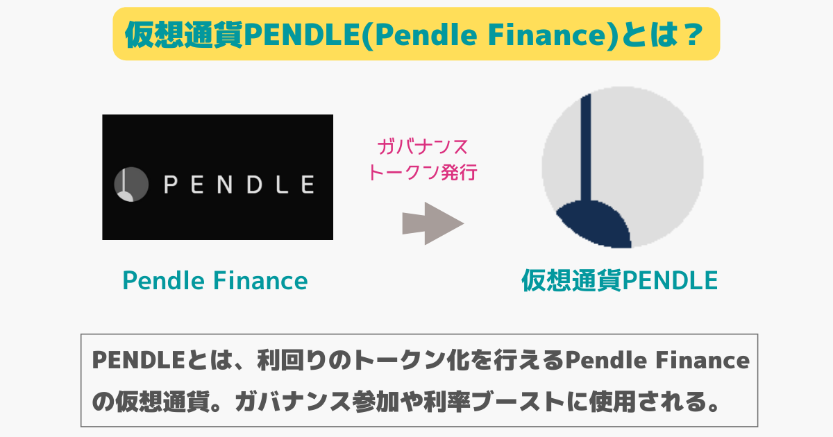 仮想通貨PENDLE(Pendle Finance)とは？