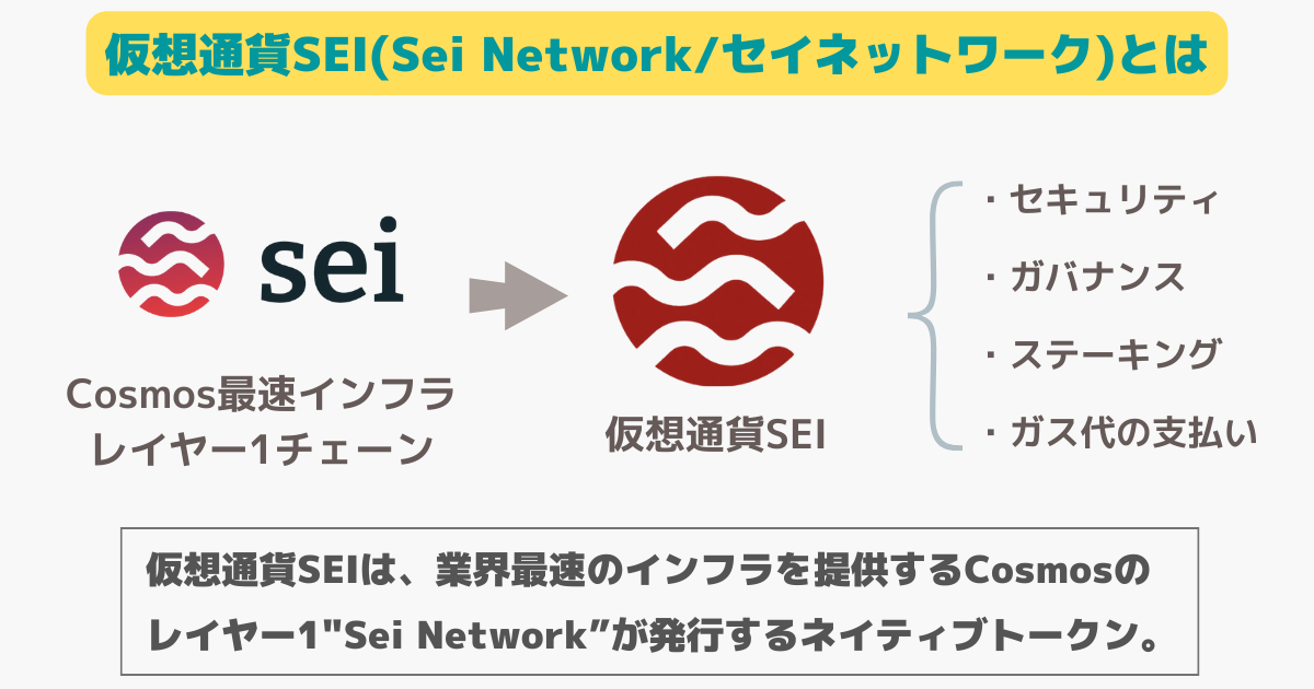 仮想通貨SEI(Sei Network/セイネットワーク)とは